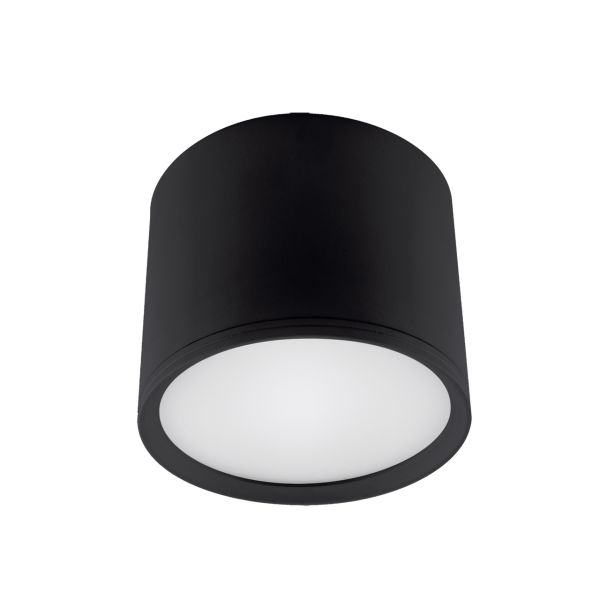ROLEN LED - Aufbau Deckenspot in schwarz - 10 W - Lichtfarbe: neutralweiß