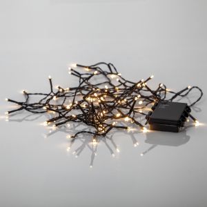 Battery - Lichterkette für außen - 5,6 m - 80 LEDs - Timer - Batteriebetrieb - Warmweiß Battery - Lichterkette für außen - 5,6 m - 80 LEDs - Timer - Batteriebetrieb - Warmweiß