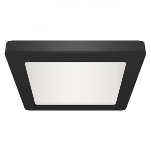 OLGA LED D - Decken Aufbauleuchte in schwarz - 24 W - Lichtfarbe: weiß einstellbar OLGA LED D - Decken Aufbauleuchte in schwarz - 24 W - Lichtfarbe: weiß einstellbar