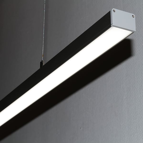lineare LED-Pendelleuchte opal 24V DC weiss 6000k - ab 34cm | leds24.com