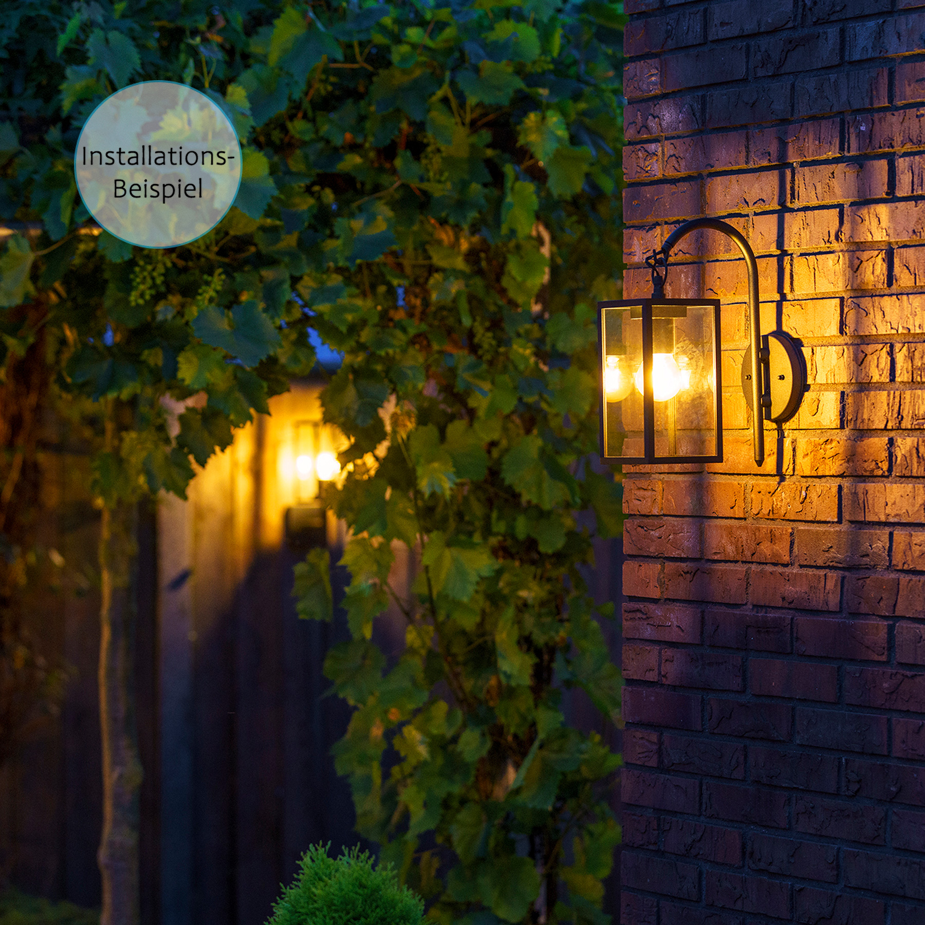 12V Filament Wandleuchte Garden Lights Columba 3,5W,