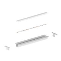 Vorschau: schwarzes Aluminium LED Einbauprofil in Wunschlänge, 1,7 x 0,71cm Vorschau: schwarzes Aluminium LED Einbauprofil in Wunschlänge, 1,7 x 0,71cm