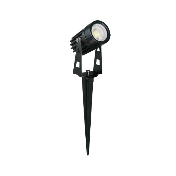 Plant - LED Strahler outdoor in schwarz - 3 W - Lichtfarbe: Neutralweiß