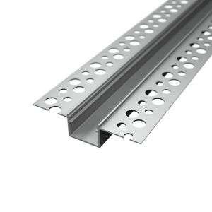 Aluminium LED Unterputz Profil, Trockenbau, schmal, diffuse Abdeckung, 1,73 x 1,31cm Aluminium LED Unterputz Profil, Trockenbau, schmal, diffuse Abdeckung, 1,73 x 1,31cm