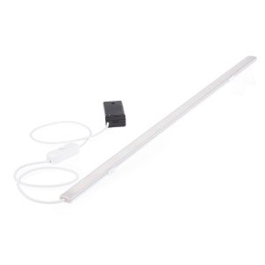 Batteriebetriebenes 9V LED Leisten Set, 103cm Länge, Lichtfarbe weiß Batteriebetriebenes 9V LED Leisten Set, 103cm Länge, Lichtfarbe weiß