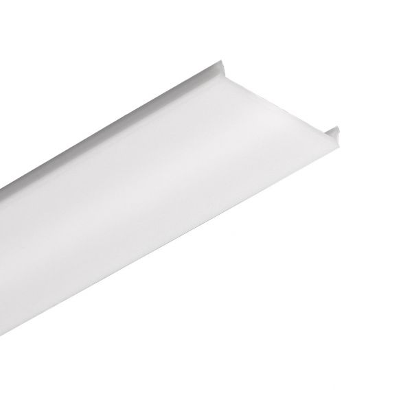 weiße Abdeckung für Aluminium LED Aufbauprofil Combo 30, CC-200-WHT und CC-200-BLK