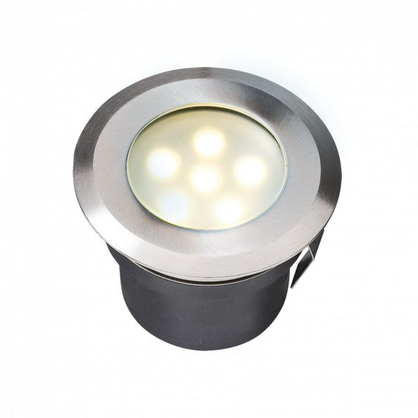 12V Einbaustrahler - Garden Lights - Sirius, 1W, warmweiß, IP67