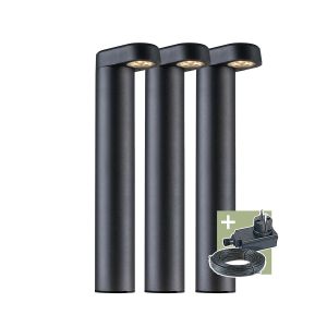 Ludeco, 12V Wegeleuchte - Oskar 3er Set, 4,5W, warmweiß, IP44 Ludeco, 12V Wegeleuchte - Oskar 3er Set, 4,5W, warmweiß, IP44