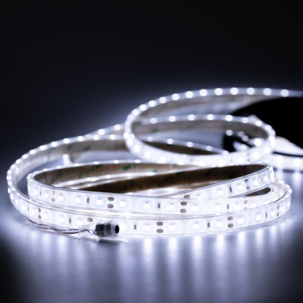 12V wasserfester LED Streifen - weiß - 1000cm - IP67