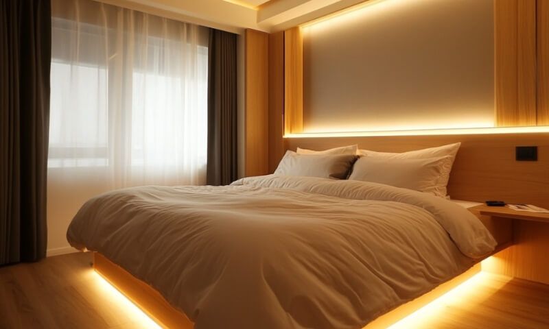 LED Indirekte Beleuchtung Schlafzimmer