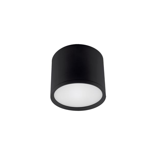 ROLEN LED - Aufbau Deckenspot in schwarz - 3 W - Lichtfarbe: neutralweiß