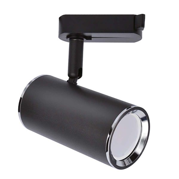 Ideus, 230V LED 1-Phasen Schienenleuchte - Megan Tra - 35W - GU10, schwarz
